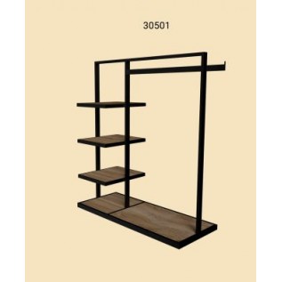Стійка острівна, на 3 бокові полиці (вис.шир.довж.) 1320х500х1200мм (артикул 30501/0)